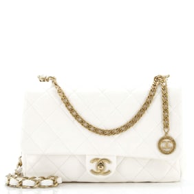 Chanel Fancy Jewel Chain Handle Flap