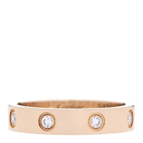 Cartier 18K Yellow Gold 8 Diamond
