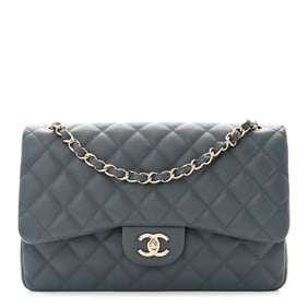 Chanel Caviar Quilted Jumbo Double Flap