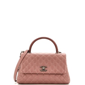 Chanel Coco Top Handle Bag Quilted