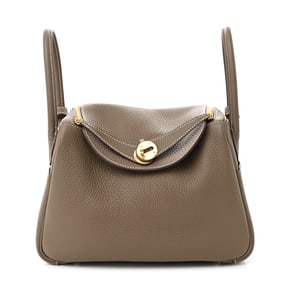 Hermes Taurillon Clemence Lindy 26 Etoupe
