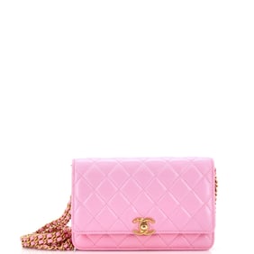 Chanel Double Chain CC Wallet on