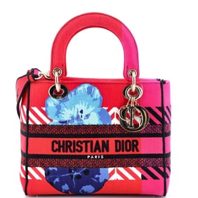 Christian Dior Lady D-Lite Bag Embroidered