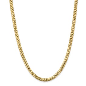 14k Yellow Gold 5.5 mm Solid