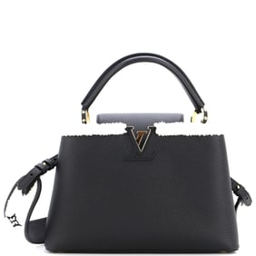 Louis Vuitton Capucines Bag Leather with