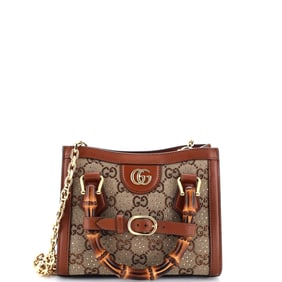 Gucci Diana NM Bamboo Handle Tote