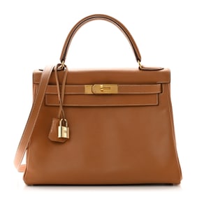 Hermes Courchevel Kelly Retourne 28 Gold