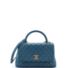 Chanel Coco Top Handle Bag Quilted