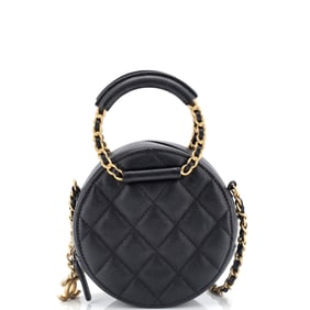 Chanel In The Loop Round Clutch