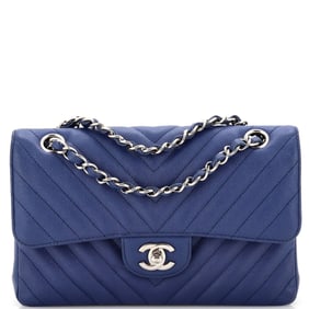 Chanel Classic Double Flap Bag Chevron