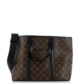 Louis Vuitton Weekend Tote Macassar Monogram