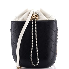 Chanel Gabrielle Drawstring Bag Quilted Calfskin