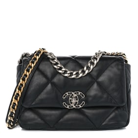Chanel Shiny Goatskin Quilted Medium Chanel