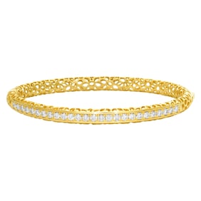 Diamond bangle with 1.47 cts in