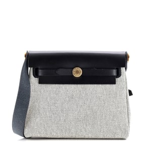 Hermes Herbag Zip Toile and Leather