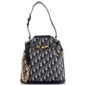 Christian Dior Cest Bucket Bag Oblique