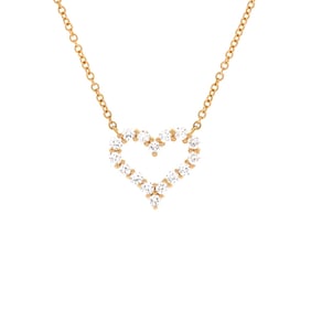Tiffany & Co. Heart Pendant Necklace