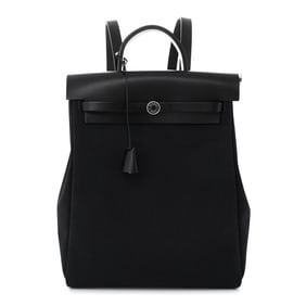 Hermes Military Toile Vache Hunter Herbag