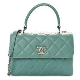 Chanel Lambskin Quilted Small Trendy CC