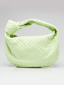 Bottega Veneta Light Green Intrecciato Woven