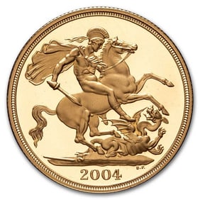 2004 Great Britain Gold 2 Double
