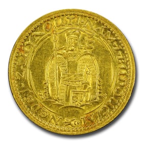 1934 Czechoslovakia Gold 2 Dukaty MS-62