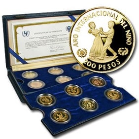 1979-82 12 Nation Proof Gold International