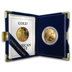 1992-W 1 oz Proof American Gold
