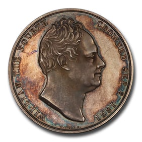 1831 Great Britain Silver Coronation Medal