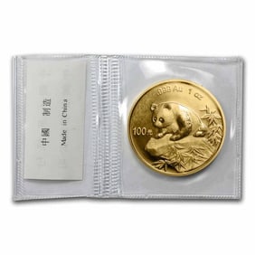 1999 China 1 oz Gold Panda
