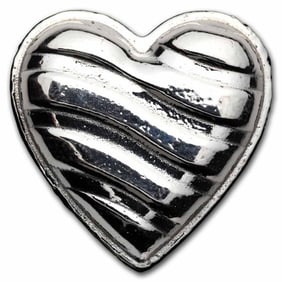 100 gram Cast-Poured Silver - Glossy