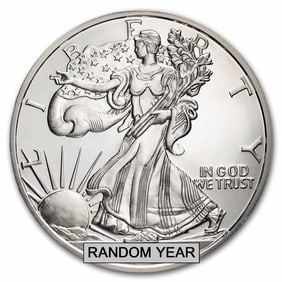 6 oz Silver Round - Silver