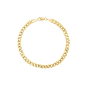 14K Yellow Gold 5.7 mm Cuban