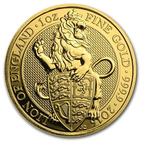 2016 Great Britain 1 oz Gold