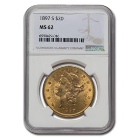 1897 $20 Liberty Gold Double Eagle