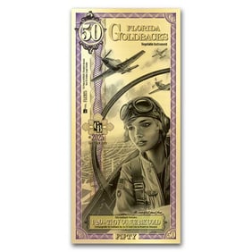 50 Florida Goldback - Aurum Gold