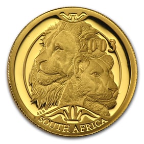 2003 South Africa 1/4 oz Proof