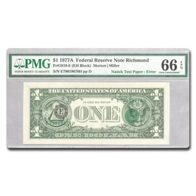 1977-A (E-Rich) $1 FRN CU-66 EPQ