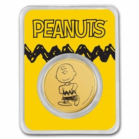 Peanuts Charlie Brown 1 oz Gold