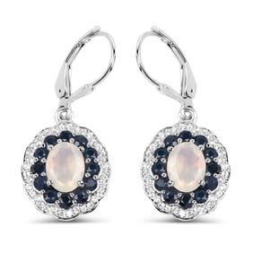 2.80 CT Genuine Ethiopian Opal, Blue