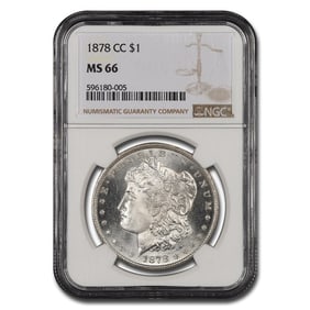 1878-CC Morgan Dollar MS-66 NGC