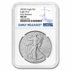 2025-(P) American Silver Eagle (Eagle Privy)