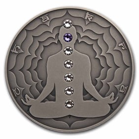 2021 Cameroon 2 oz Silver Antique