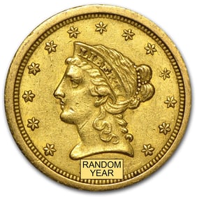 $2.50 Liberty Gold Quarter Eagle XF