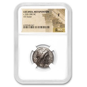 Lucania, Metapontum AR Stater (330-280 BC)