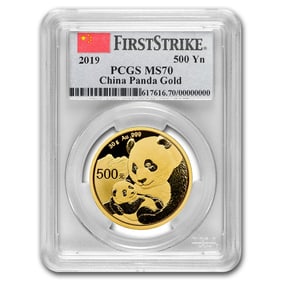 2019 China 30 Gram Gold Panda
