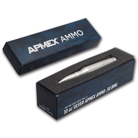 10 oz Silver Bullet - .50