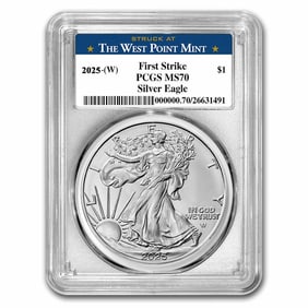 2025-(W) American Silver Eagle MS-70 PCGS