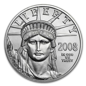 2008 1/2 oz American Platinum Eagle