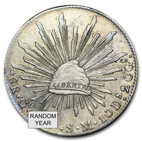 Mexico Silver 8 Reales Cap &